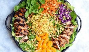 asian-chicken-salad-peanut-dressing-bowl