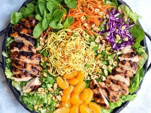 asian-chicken-salad-peanut-dressing-bowl
