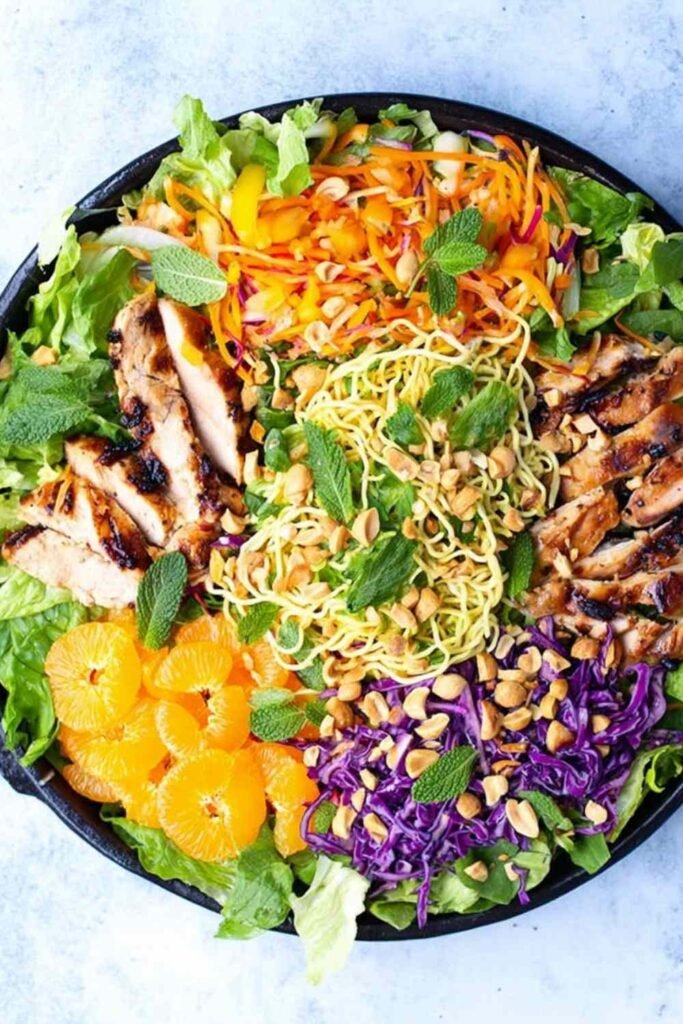 asian-chicken-salad-peanut-dressing-bowl