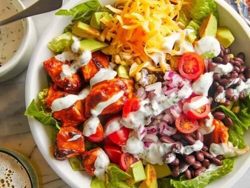 bbq-chicken-salad-bowl-charred-corn-ranch