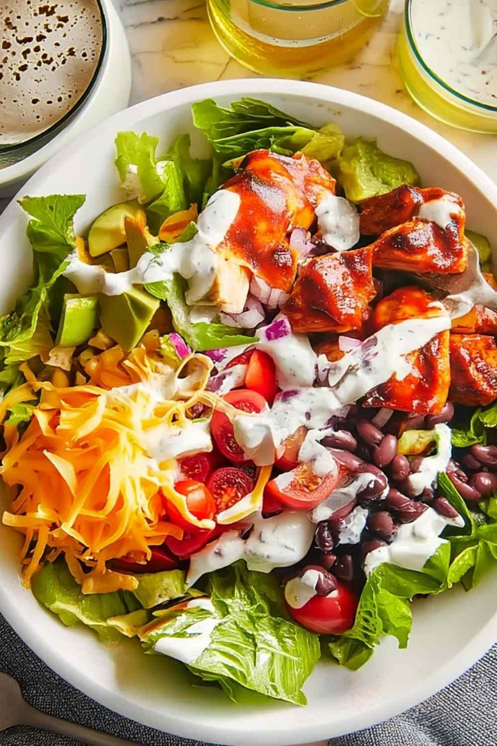 bbq-chicken-salad-bowl-charred-corn-ranch