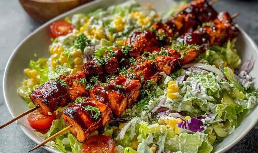 bbq-chicken-skewer-salad-grilled-chicken-bowl