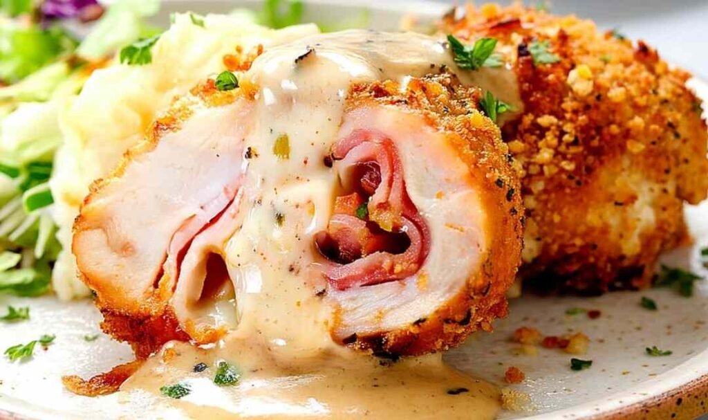baked-chicken-cordon-bleu-sliced-dijon-cream-sauce