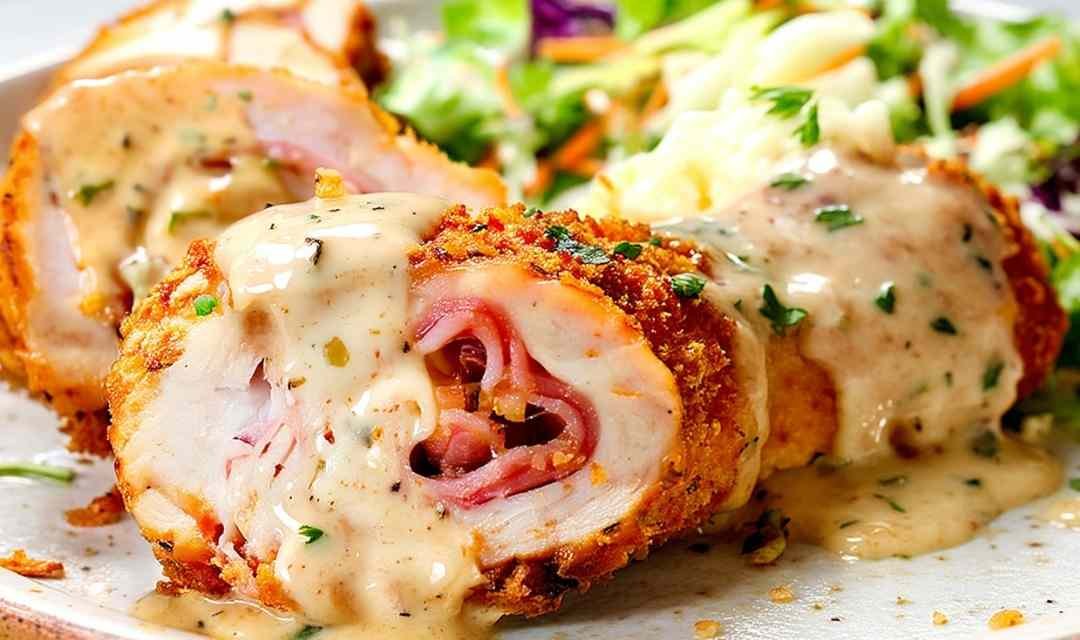 Baked Chicken Cordon Bleu