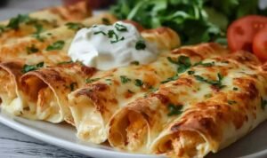 Baked Cream Cheese Chicken Taquitos baked-cream-cheese-chicken-taquitos-filling-mixing-bowl