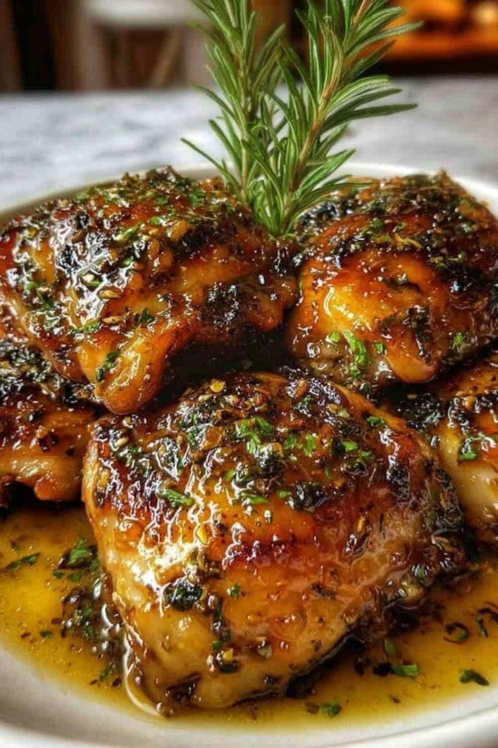 brown-sugar-dijon-chicken-thighs-glazed-baked-dinner