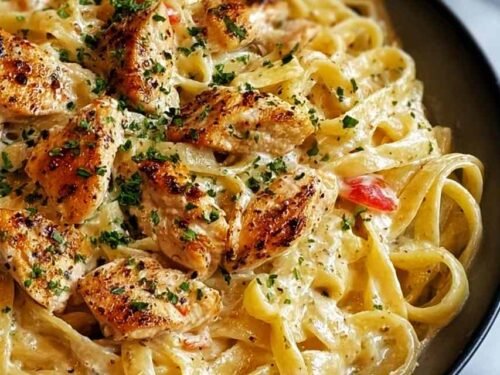 cajun-chicken-fettuccine-alfredo-skillet-recipe