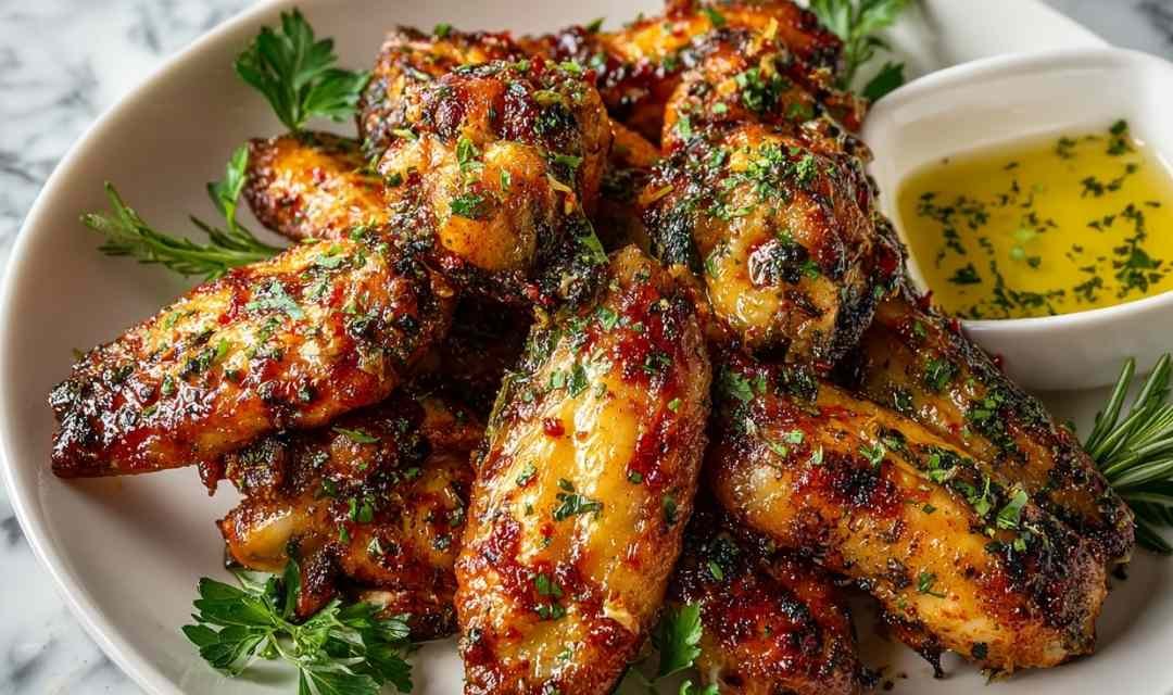 Cajun Garlic Chicken Wings