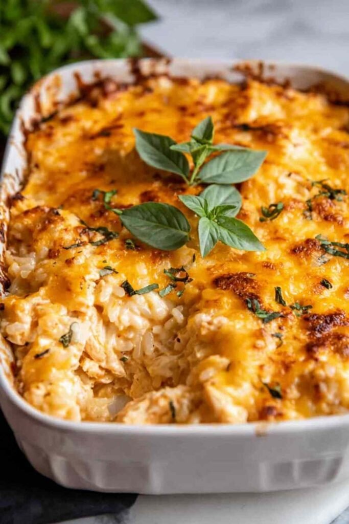 cheesy-chicken-and-rice-casserole-baked