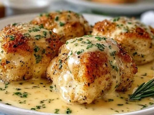 chicken-pillows-creamy-parmesan-sauce-plate