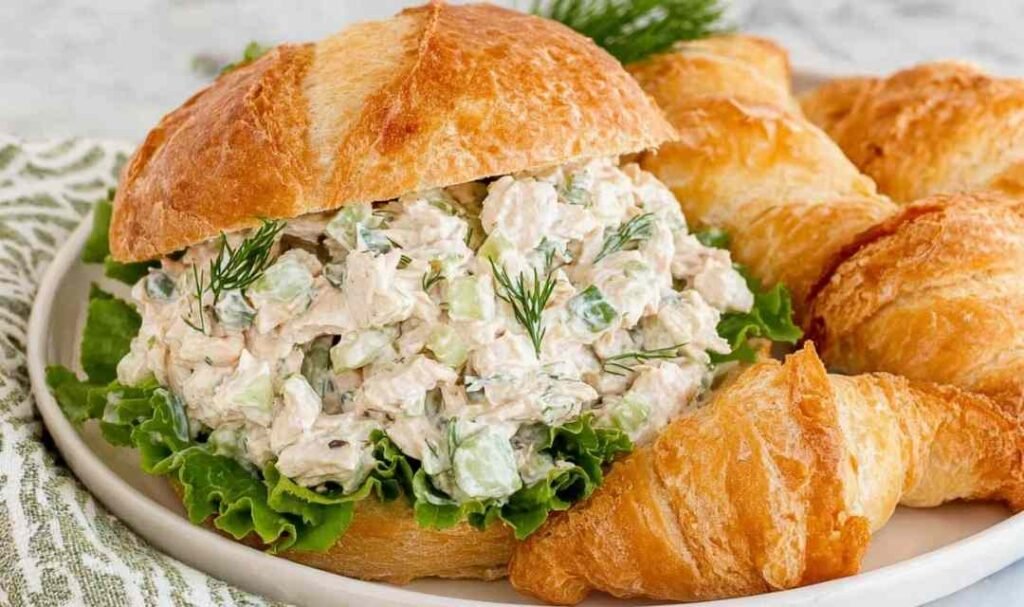 chicken-salad-recipe-croissant-sandwich