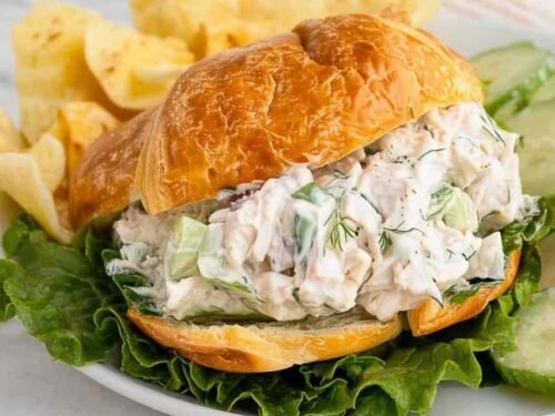 chicken-salad-recipe-croissant-sandwich