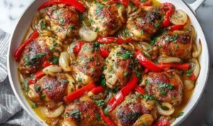 honey-garlic-chicken-recipe-skillet-glaze