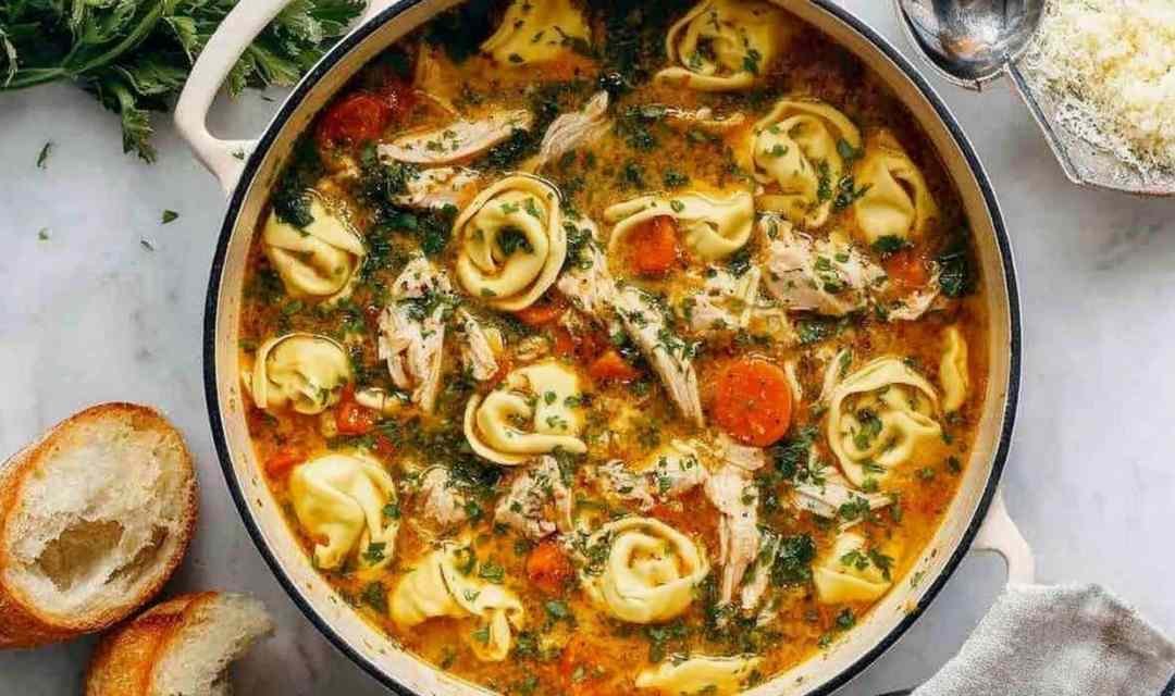 Chicken Tortellini Soup