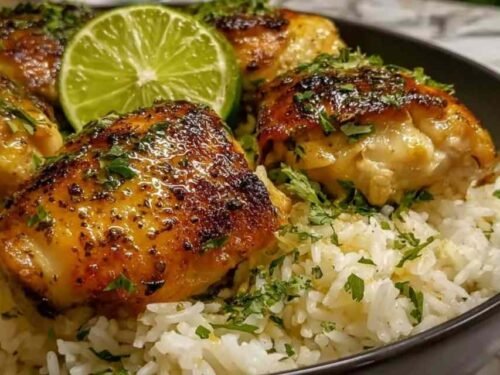 coconut-lime-chicken-and-rice-plated