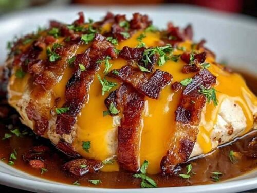 cowboy-bbq-bacon-cheddar-chicken-skillet
