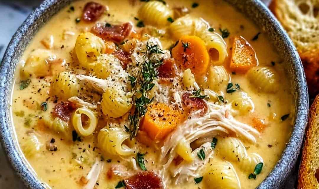 Honey Pepper Chicken Mac and Cheese