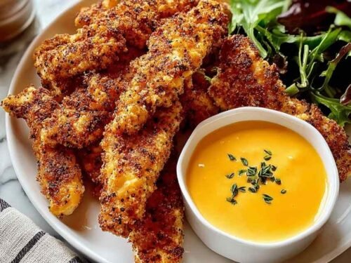 crack-chicken-tenders-baked-baking-sheet