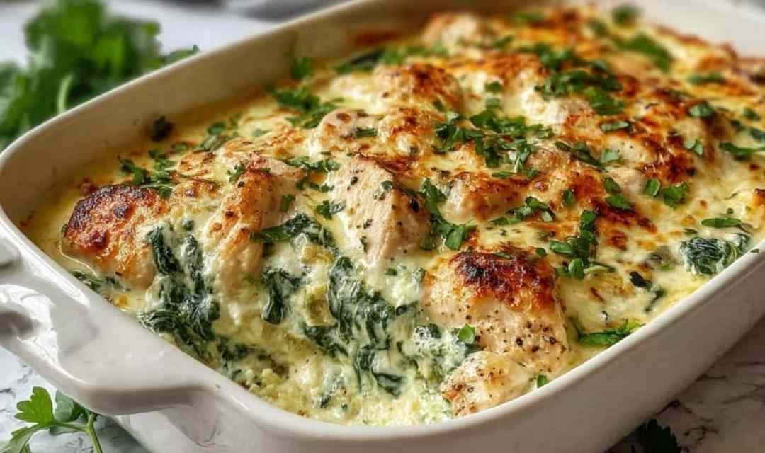 Chicken and Spinach Casserole