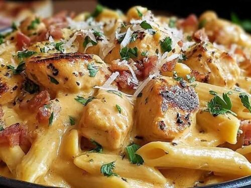 creamy-italian-chicken-pasta-skillet-recipe