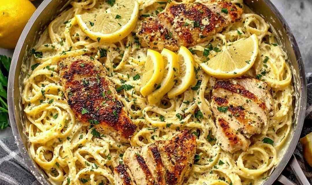 Creamy Lemon Chicken Pasta