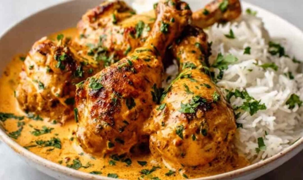 creamy-paprika-chicken-drumsticks-skillet