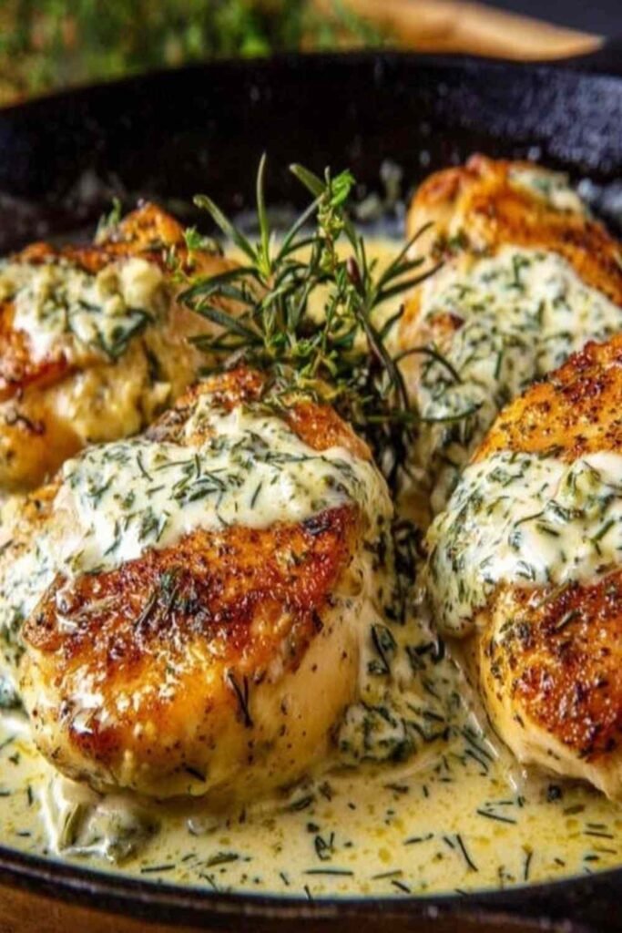 creamy-ranch-chicken-cast-iron-skillet