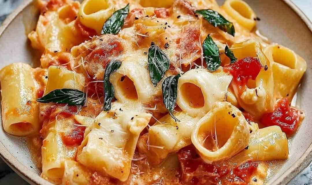 Pasta alla Sorrentina (Easy Italian Baked Pasta)