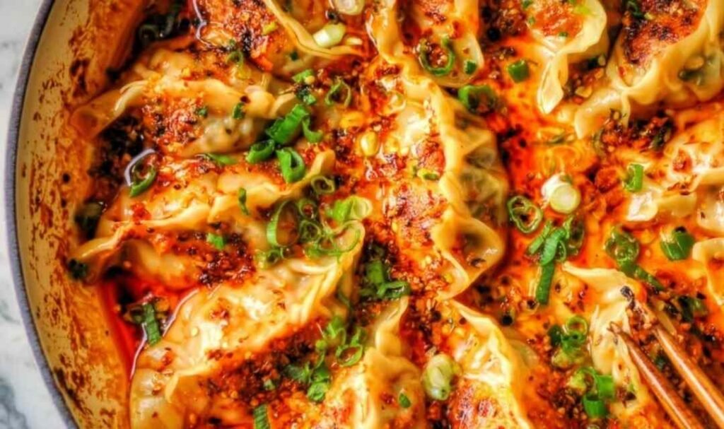 baked-chicken-dumplings-red-curry-sauce-pan