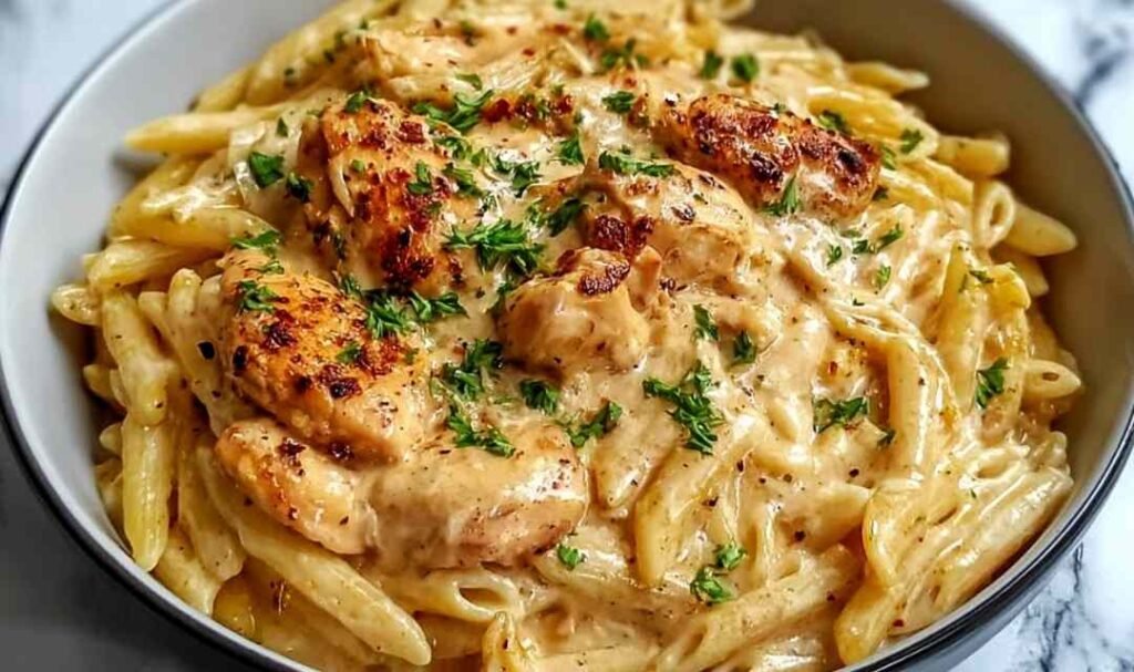crock-pot-creamy-cajun-chicken-pasta-bowl