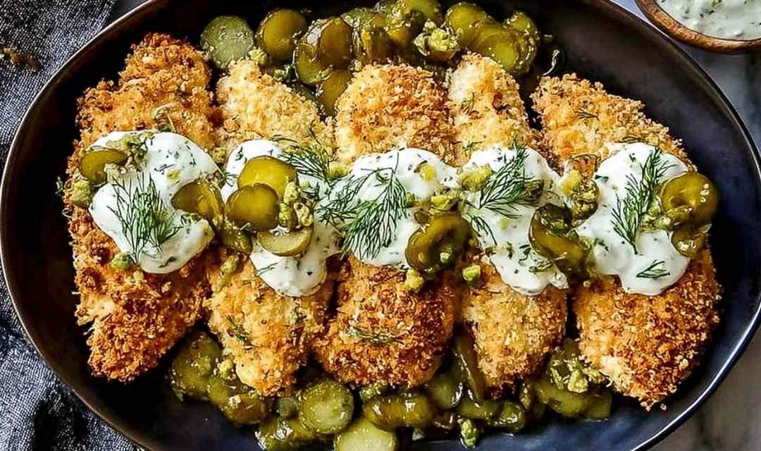 Dill Pickle Parmesan Chicken
