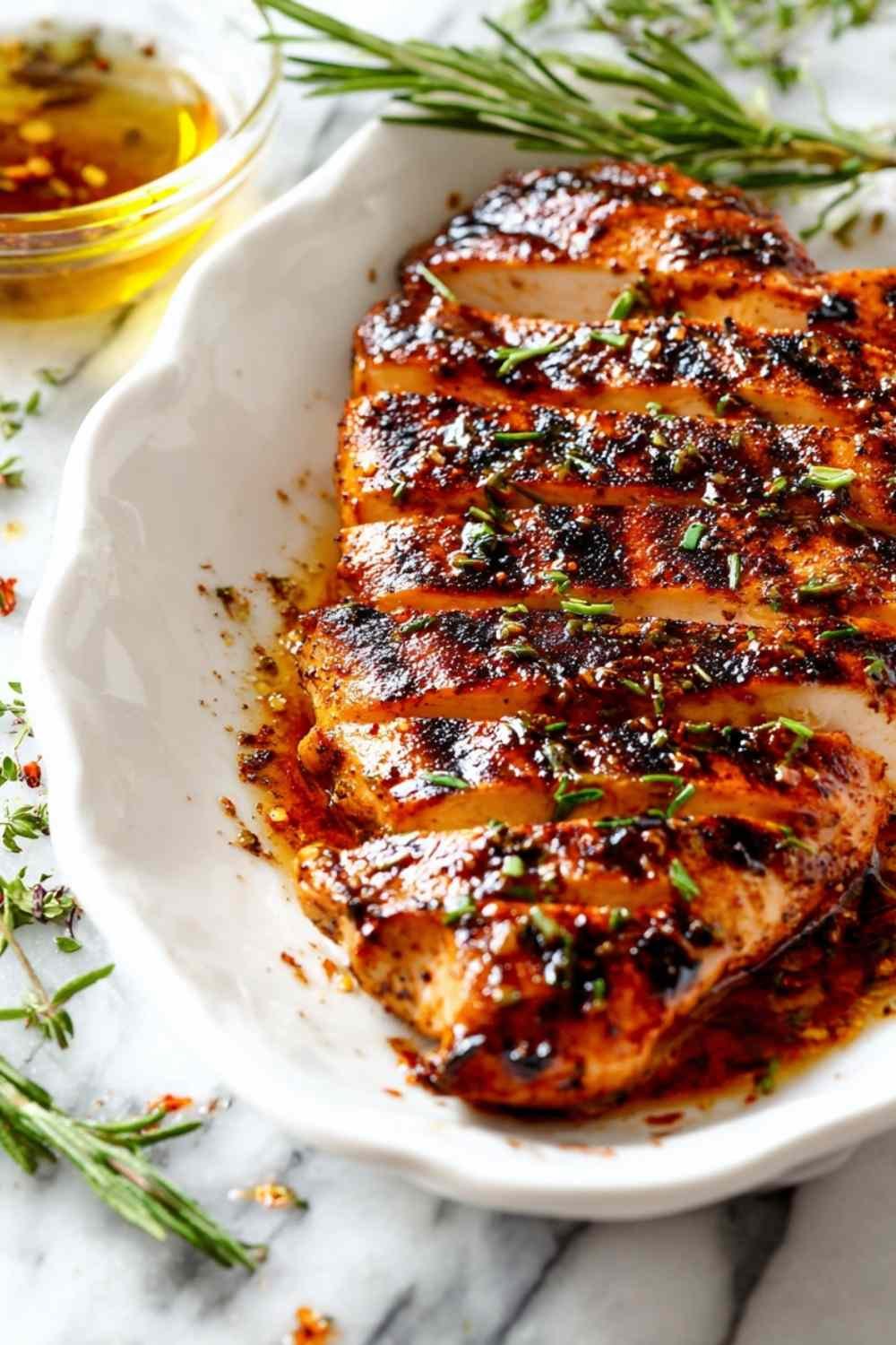 best-chicken-marinade-for-grilling-sliced-plate