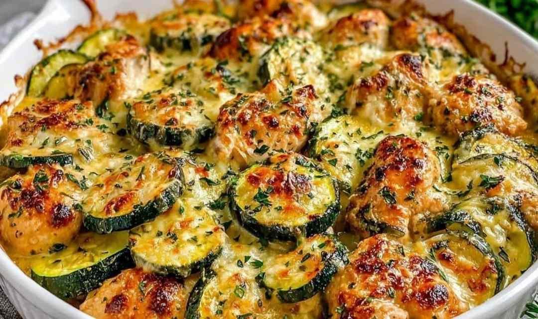 Easy Chicken Zucchini Bake