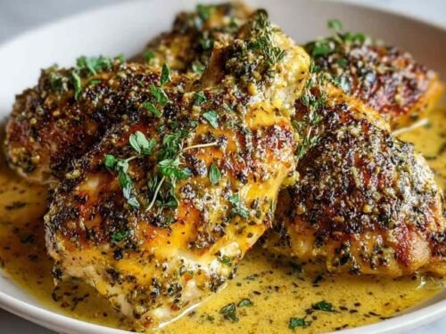 french-mustard-chicken-creamy-dijon-skillet