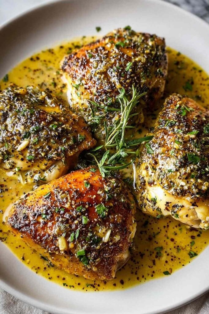 french-mustard-chicken-creamy-dijon-skillet