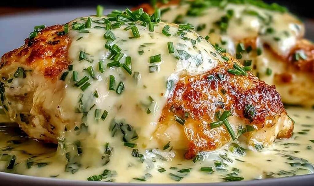 forgotten-chicken-skillet-herb-broth-onions