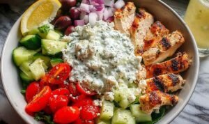 greek-chicken-bowls-with-tzatziki-and-feta