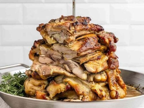 greek-chicken-gyros-on-vertical-spit-raw