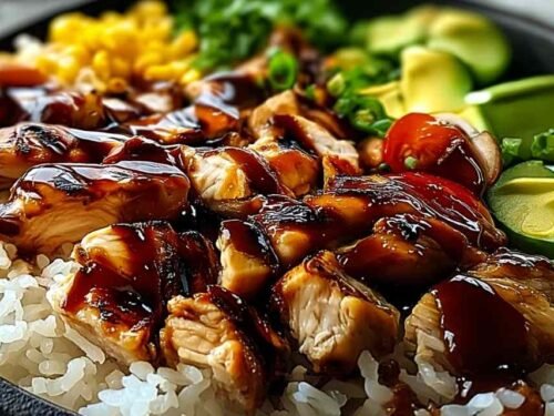 honey-bbq-chicken-rice-bowl-assembled