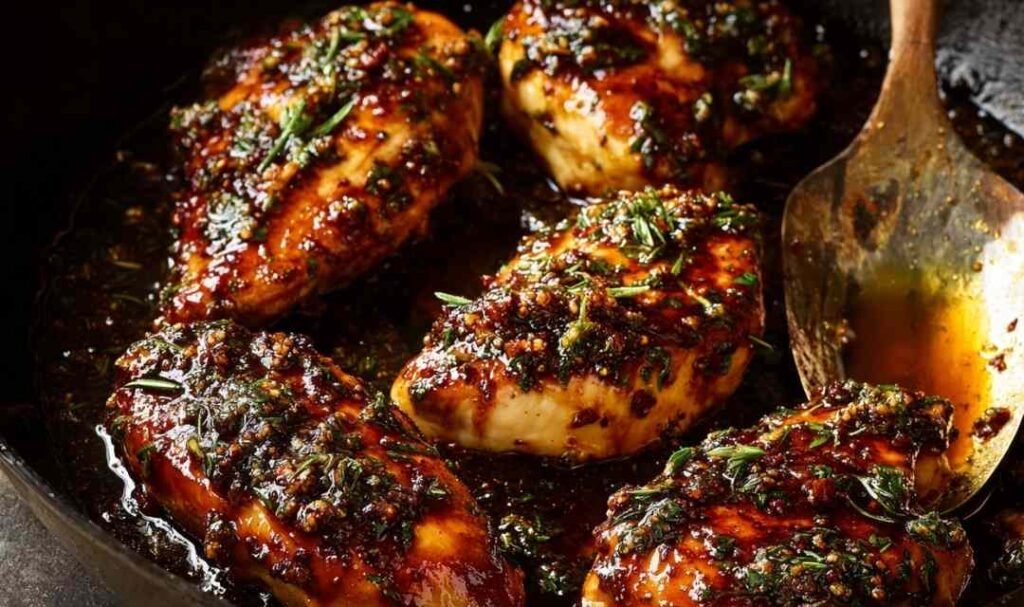 hot-honey-baked-chicken-breasts-skillet-glaze