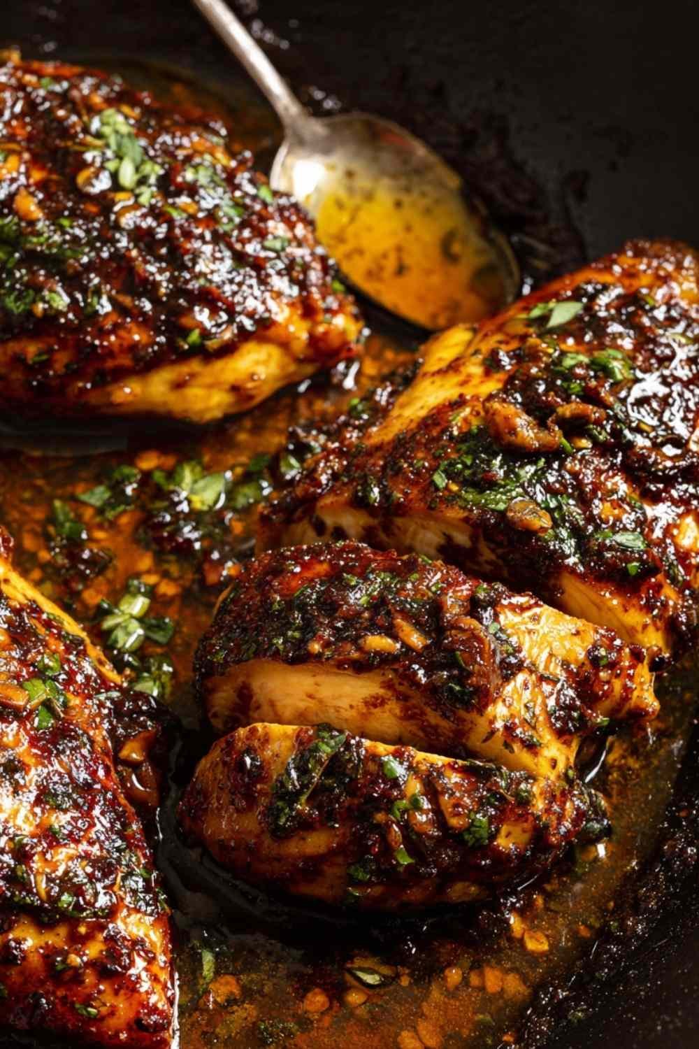 hot-honey-baked-chicken-breasts-skillet-glaze