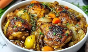 Jamaican Chicken and Cabbage jamaican-chicken-and-cabbage-skillet-spiced-thighs