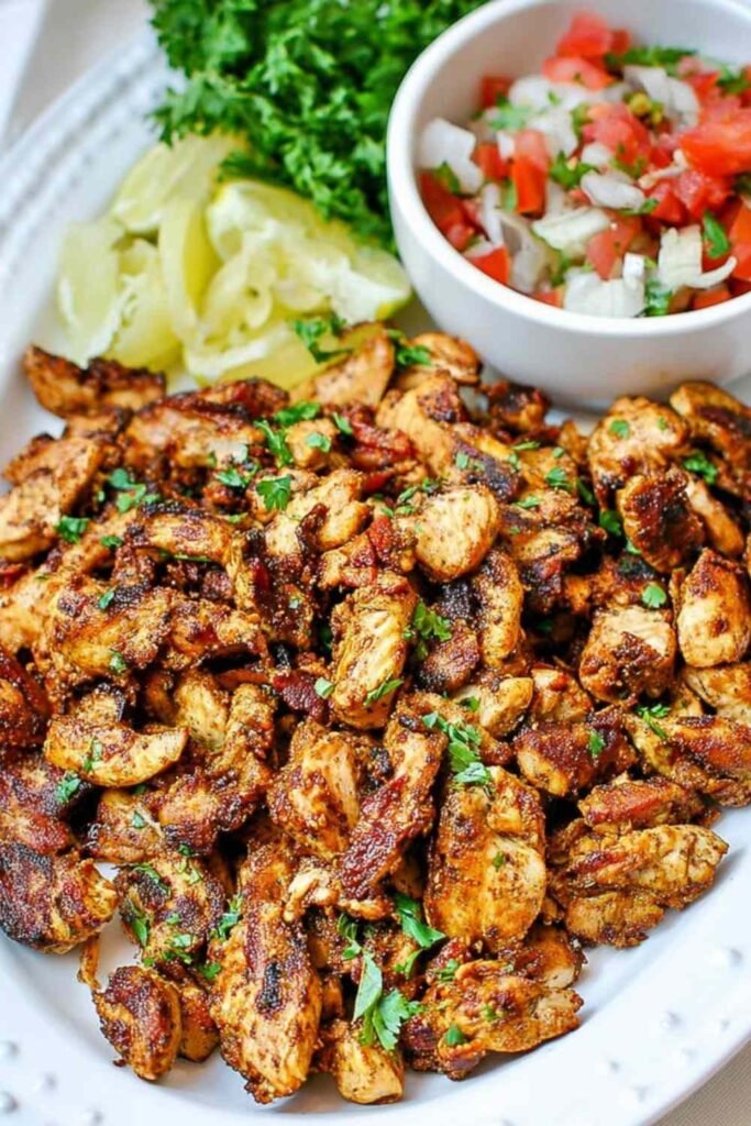 keto-chipotle-chicken-baked-thighs-plate