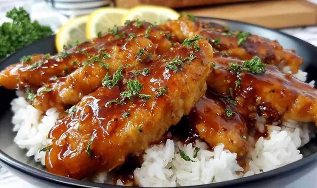 Lemon Honey Glazed Chicken