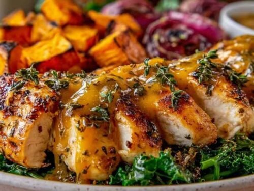 maple-dijon-chicken-roasted-sweet-potato-bowl-served