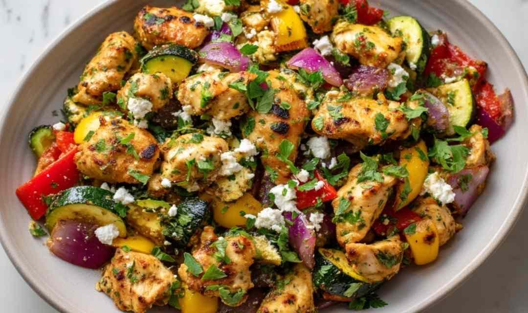 Mediterranean Chicken Stir Fry