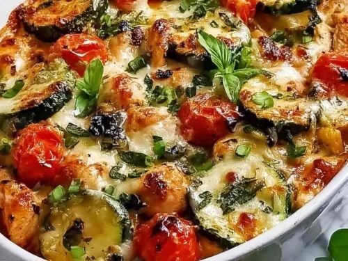 mediterranean-chicken-zucchini-bake-dish-feta-tomatoes