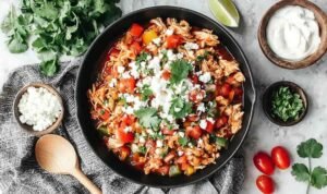 Mexican Pulled Chicken mexican-pulled-chicken-shredded-skillet-sauce