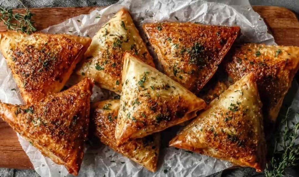 moroccan-spiced-chicken-briouats-golden-phyllo-platter