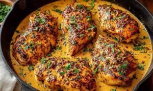 Cowboy Butter Chicken Easy Creamy Stovetop Recipe cowboy-butter-chicken-skillet-creamy-garlic-lemon-herb-sauce